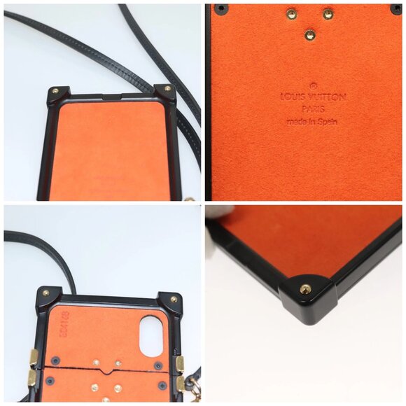 LOUIS VUITTON Transformed Cat Eye Trunk iPhone XS Case Black - Picture 14 of 14